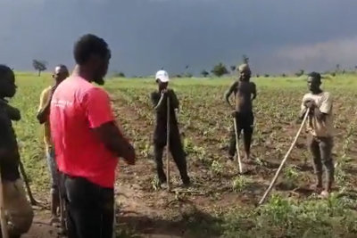 farmers having a meeting